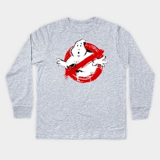 ghostbusters logo Kids Long Sleeve T-Shirt